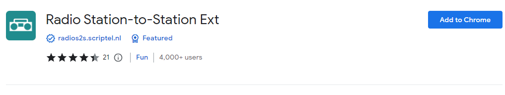 Radio Station-to-Station Ext